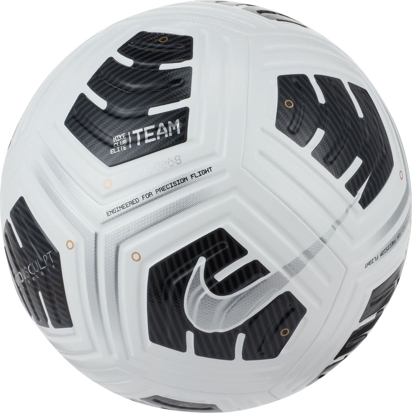 Nike Club Elite Team Football White-Black-Silver CU8053 100 bumba