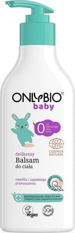 Only Bio ONLYBIO_Baby delikatny balsam do ciala od 1. dnia zycia 300ml 5902811789042 (5902811789042) aksesuāri bērniem