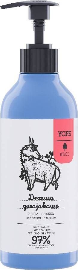 Yope YOPE WOOD Zel pod prysznic Drzewo Gwajakowe, Mirra, Tonka 400 ml 5903760200572 (5903760200572)