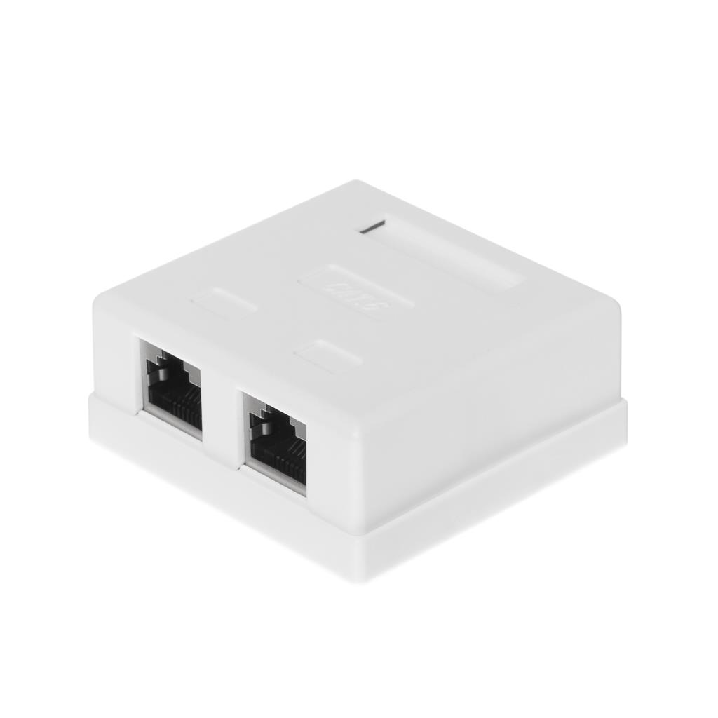 Netrack complete wall outlet 2 x RJ45 8p8c FTP cat. 6 LSA aksesuārs portatīvajiem datoriem