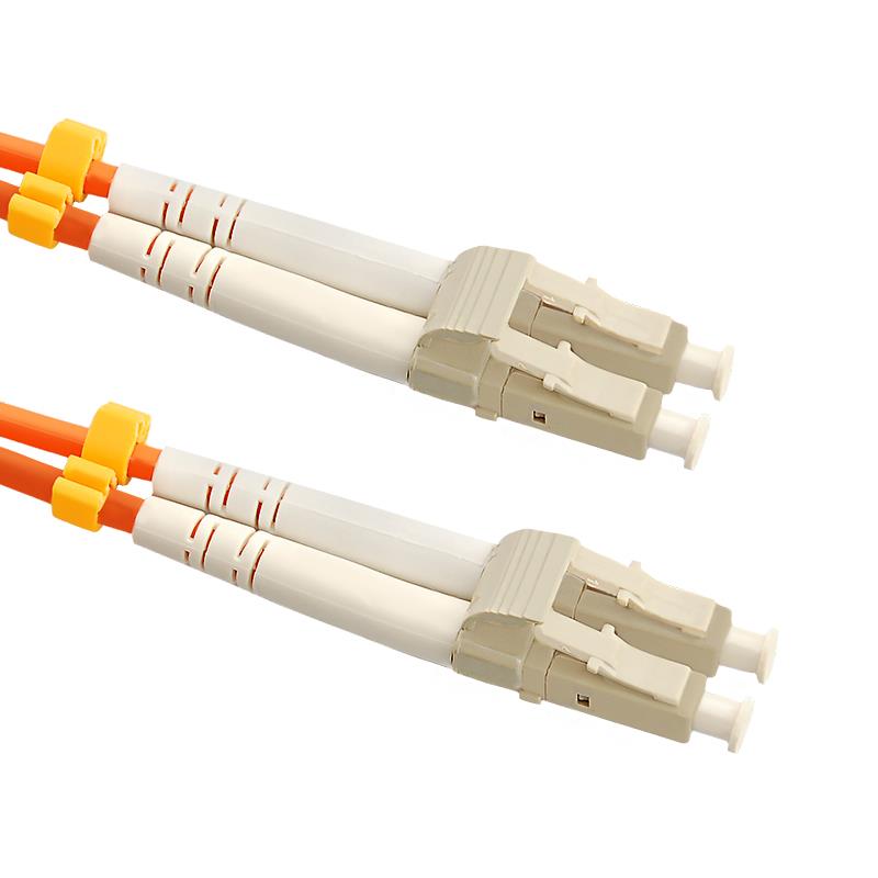 Optic patchcord LC/UPC   -LC/UPC MM 50/125 OM2 3 kabelis, vads