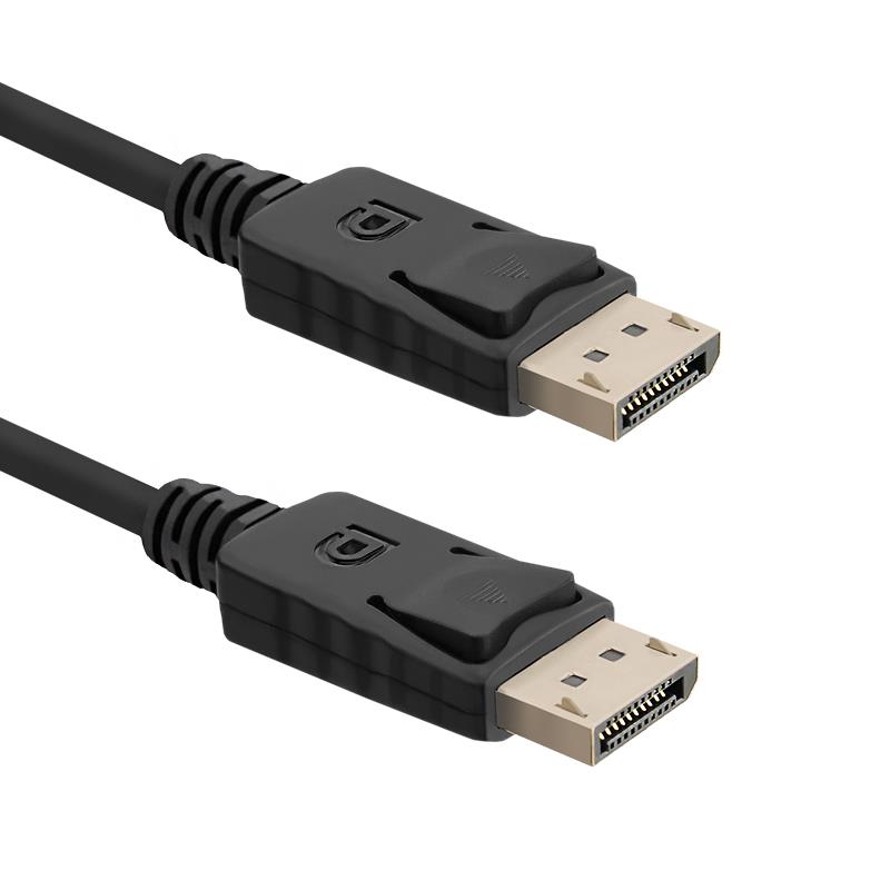 Qoltec Cable DisplayPort v1.1 / DisplayPort v1.1 | 1080p | 2m kabelis video, audio