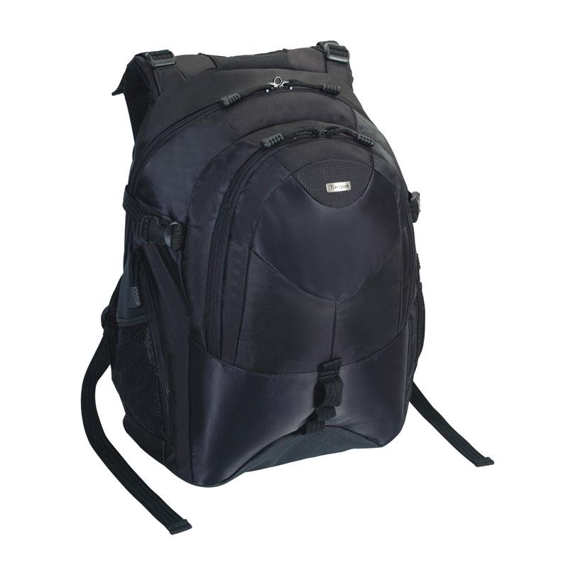 Targus Campus Notebook Backpac 15.4'' - 16'', black portatīvo datoru soma, apvalks