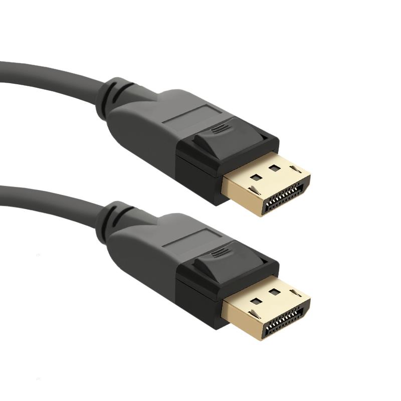 Qoltec DisplayPort v1.3 M/DP v1.3 M | 5Kx3K | 1m kabelis, vads