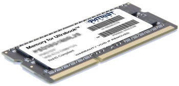PATRIOT SIGNATURE DDR3 8GB PC3-12800 (1600MHZ) CL11 ULTRABOO operatīvā atmiņa