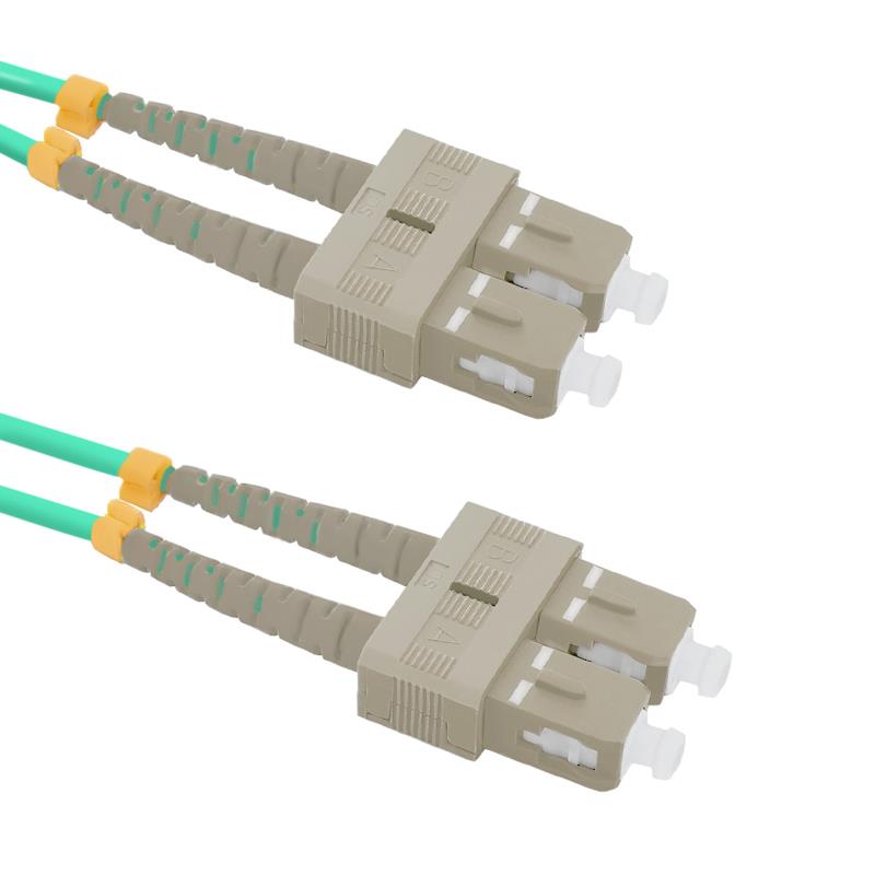 Optic patchcord SC/UPC-  SC/UPC MM 50/125 OM4 5m kabelis, vads