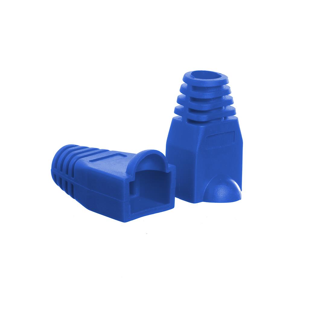 Netrack boot for RJ45 plug blue (100 pcs.)