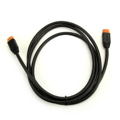 Unitek Cable HDMI v.1.4 M/M 2m, gold, BASIC, Y-C138 kabelis, vads