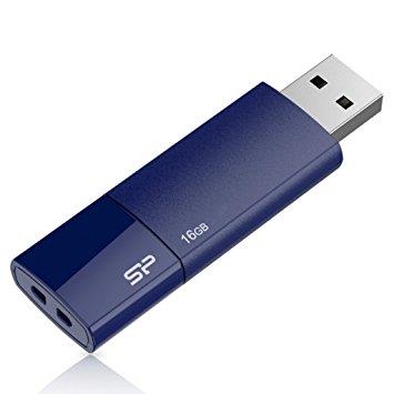 SILICON POWER 16GB, USB 2.0 FLASH DRIVE ULTIMA U05, DEEP BLU USB Flash atmiņa