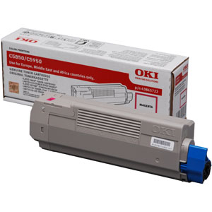 Toner OKI magenta | 6000pgs | C5850/5950/MC560 toneris