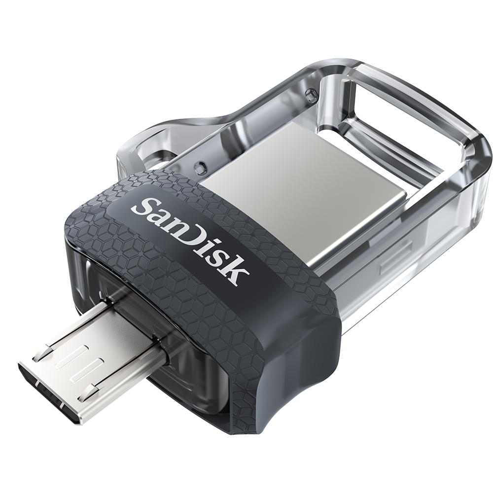 SanDisk ULTRA DUAL DRIVE m3.0, 16GB, 130MB/s USB Flash atmiņa