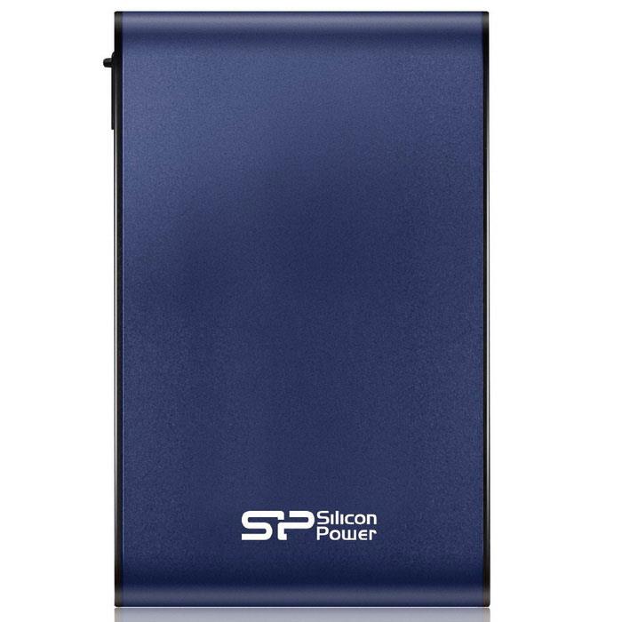 SILICON POWER 2TB, USB3.0, ARMOR A80, BLUE Ārējais cietais disks