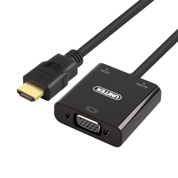 Unitek HDMI to VGA adapter + audio, Y-6333 karte