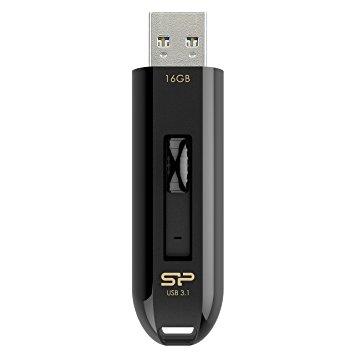 Silicon Power Blaze B21 16 GB, USB 3.1, Black USB Flash atmiņa