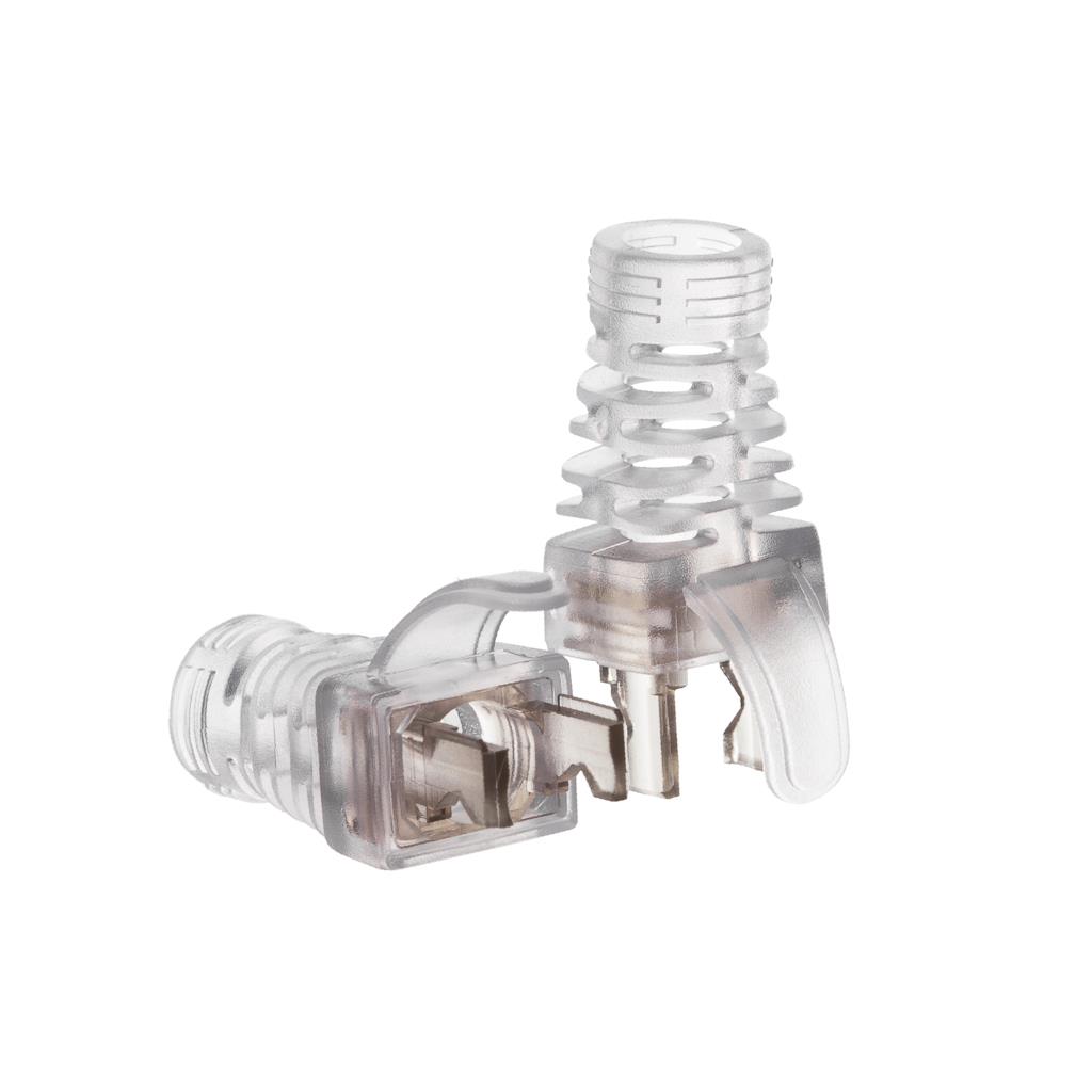 Netrack boot for RJ45 cat. 6 FTP plug, width 12mm, insert cap (100 pcs.) Serveru aksesuāri