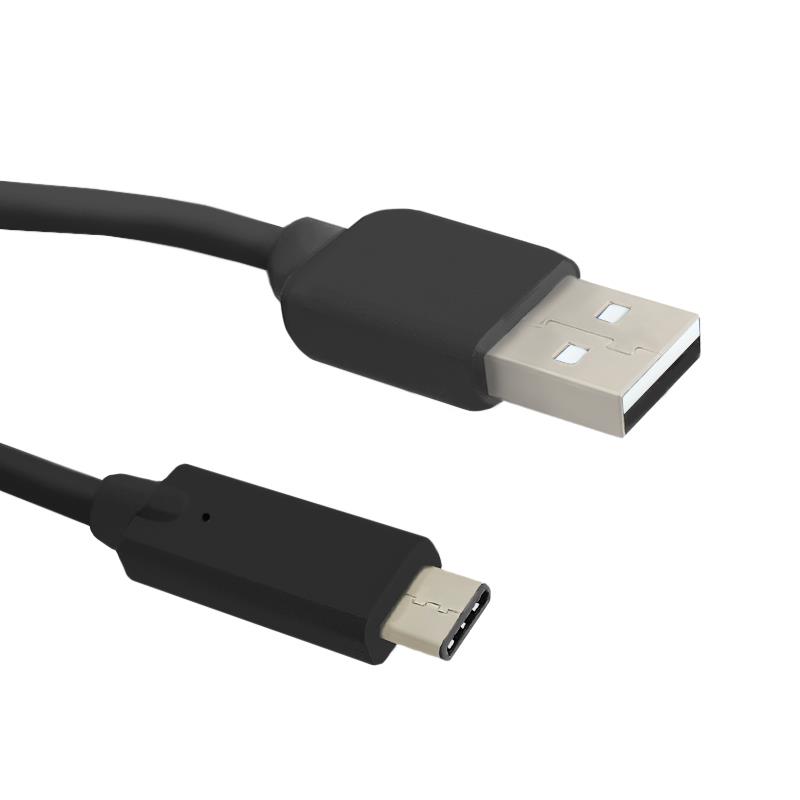 Qoltec Cable USB 2.0 AM / USB 3.1 typC M | 0,25m USB kabelis