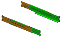 Bluewalker Rack Montagesatz PowerWalker Rack Mount Kit - RK6 nepārtrauktas barošanas avots UPS