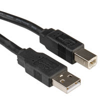 ROLINE USB 2.0 Cable, Type A- B 0,8m (11.02.8808) kabelis, vads