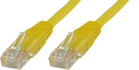 MicroConnect U/UTP CAT6 0.25M Yellow PVC  Unshielded Network Cable, 5704174127543 kabelis, vads