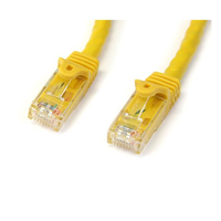 1m Cat6 Gigabit UTP Patchkabel Snagless - Cat.6 RJ45 Netzwerkkabel - Gelb (N6... kabelis, vads