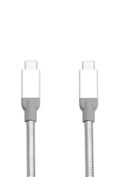 Verbatim Sync & Charge Stainless Steel USB-C to USB-C 3.1 30 cm kabelis, vads