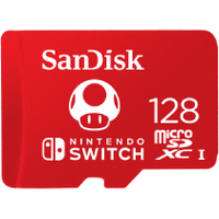 SanDisk MicroSDXC 100MB    128GB Nintendo V2   SDSQXAO-128G-GNCZN atmiņas karte