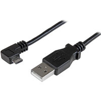 Micro USB Lade- und Sync-Kabel St/St - Rechts gewinkelt Micro-USB - 0,5m (USB... kabelis, vads