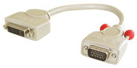 Lindy VGA auf DVI-D Adapterkabel 0.2m kabelis, vads