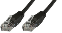 MicroConnect U/UTP CAT6 0.25M Black PVC  Unshielded Network Cable, 5704174127475 kabelis, vads