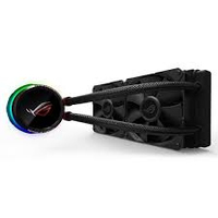 ROG Ryuo 240 AURA Sync RGB, OLED, Liquid, 120mm procesora dzesētājs, ventilators