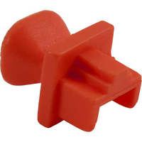 InLine - Dust protection for RJ- 45 plugs - red (pack with 100) (59942K) Datora korpuss