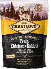 Carnilove Dog Fresh Chicken & Rabbit Adult - kurczak i krolik 1.5kg 93083 (8595602527502) barība suņiem