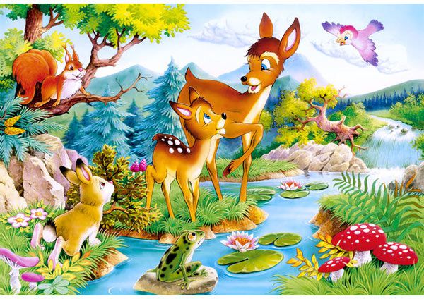 Castorland Puzzle Roe-deers 120 pieces (12725) puzle, puzzle