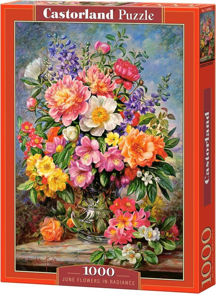 Castorland Puzzle 1000 Bouquet of flowers puzle, puzzle