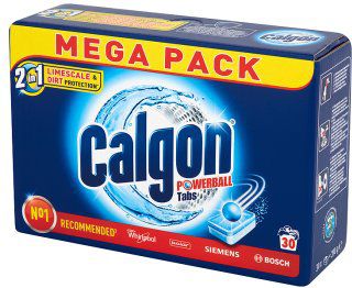 Calgon Tablets for veļas mašīnas 30 pcs. Sadzīves ķīmija