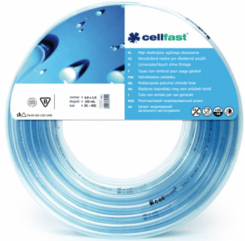 Cellfast Waz niezbrojony ogolnego stosowania na stojak 16 x 2mm 50m (20-666) 20-666 (5901828858185) Dārza laistīšanas iekārtas