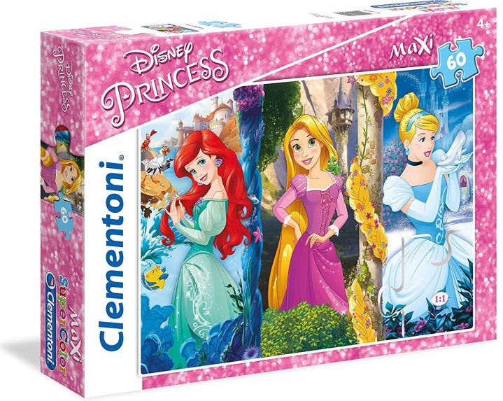 Clementoni 60 ELEMENTOW Maxi Ksiezniczki - GXP-581326 GXP-581326 (8005125264162) puzle, puzzle