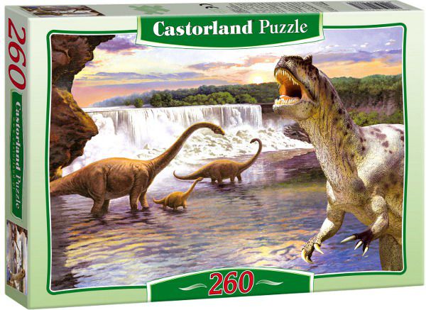 Castorland Puzzle Diplodocus 260 elementow (26999) 26999 (5904438026999) puzle, puzzle