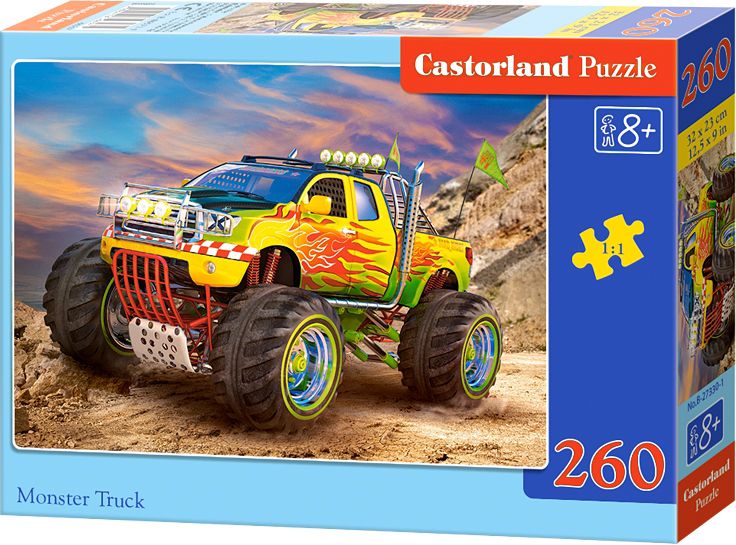 Castorland Puzzle Monster truck 260 pieces (259977) puzle, puzzle