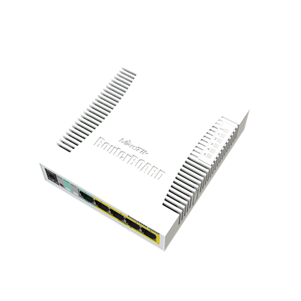 MikroTik Cloud Router Switch RB260GSP 1000 Mbit/s, Ethernet LAN (RJ-45) ports 5, Desktop Rūteris