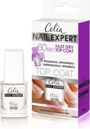 Celia Celia Nail Expert Top Coat 60s Fast Dry 10ml 071943 (5900525051943)