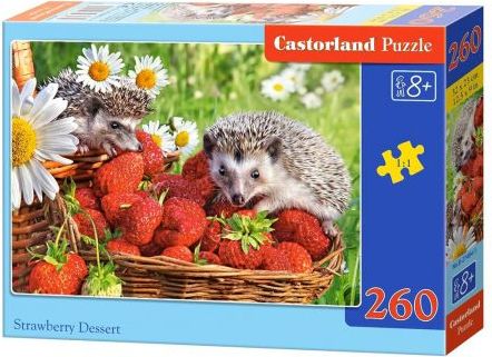 Castorland Puzzle Strawberry Dessert 260 pieces (287347) puzle, puzzle