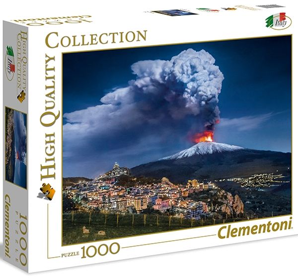 Clementoni Puzzle 1000 elementow. Italian Collection - Etna (39453 CLEMENTONI) 39453 CLEMENTONI (8005125394531) puzle, puzzle