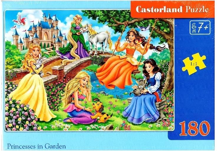 Castorland Puzzle 180 Princesses in Garden puzle, puzzle