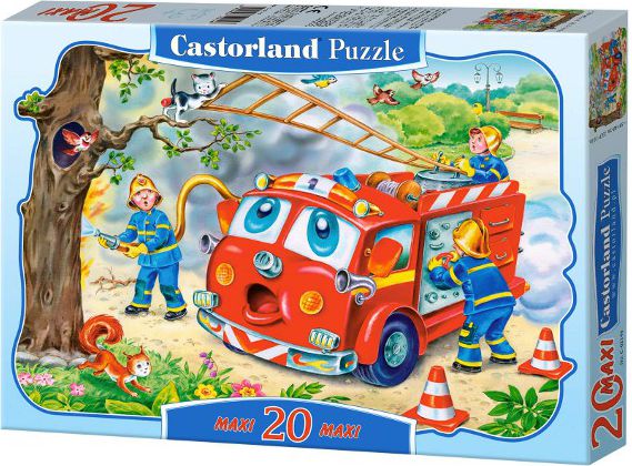 Castorland CASTOR 20 EL.MAXI Straz Pozarna - 02146 02146 (5904438002146) puzle, puzzle