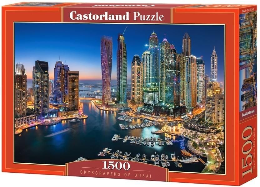 Castorland Puzzle 1500 Skyscrapers of Dubai puzle, puzzle