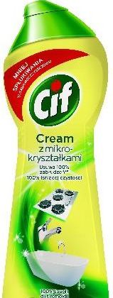 Cif Cif Lemon Cream Mleczko do czyszczenia z mikrokrysztalkami 300g 665448 Sadzīves ķīmija