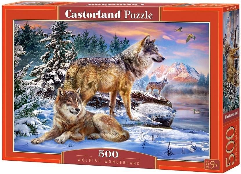 Castorland Puzzle 500 Wolfish Wonderland 292976 (5904438053049) puzle, puzzle