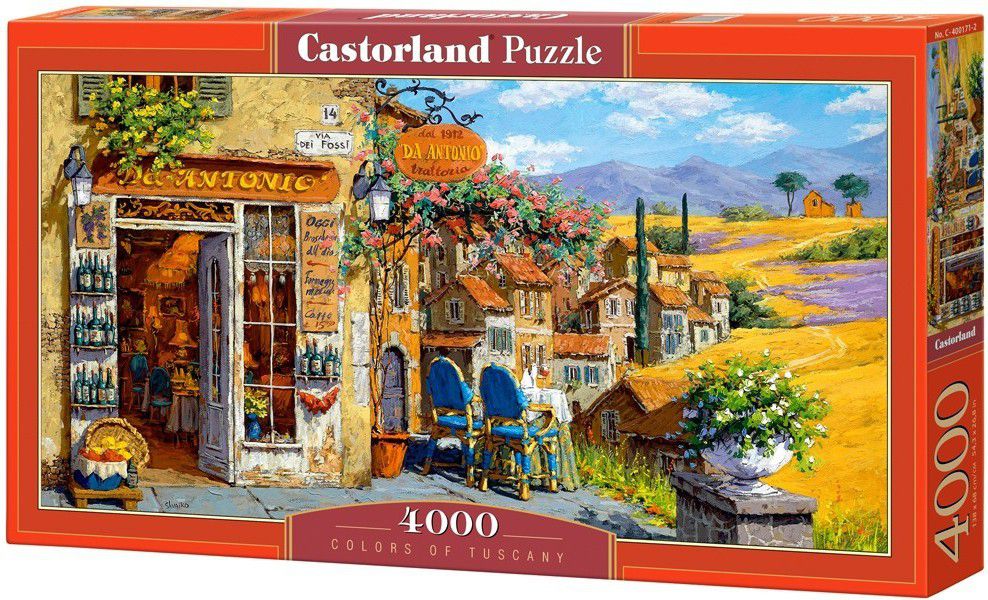 Castorland 4000 Kolory Toskanii (400171) GXP-543532 (5904438400171) puzle, puzzle