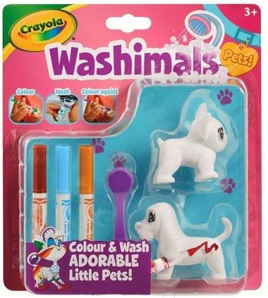 Crayola Washimals - Psy. Zestaw kreatywny (298718) 298718 (0071662072520)